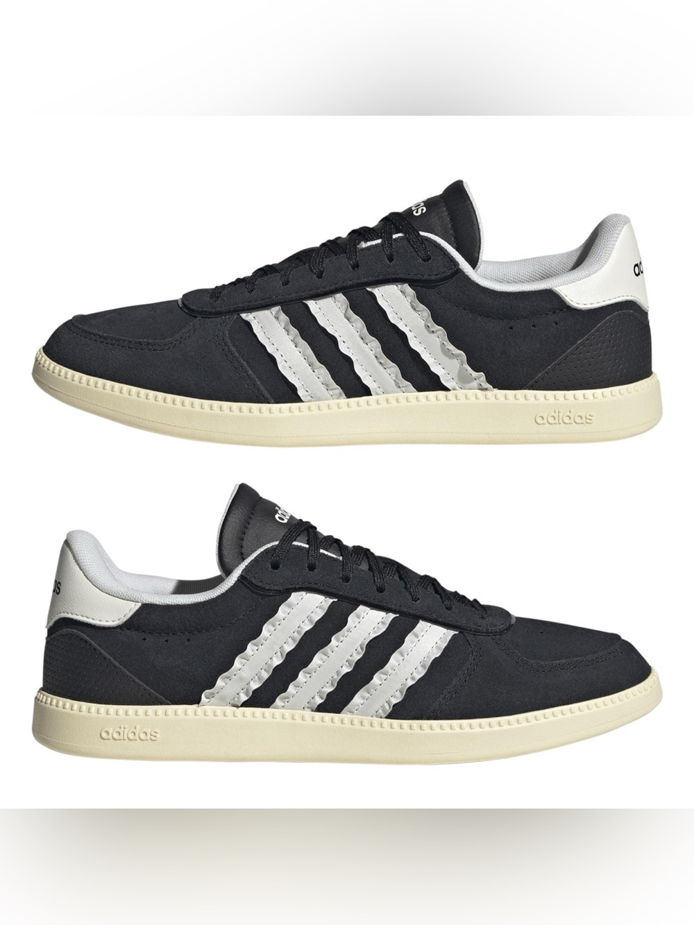 adidas Black/White Breaknet Sleek Trainers